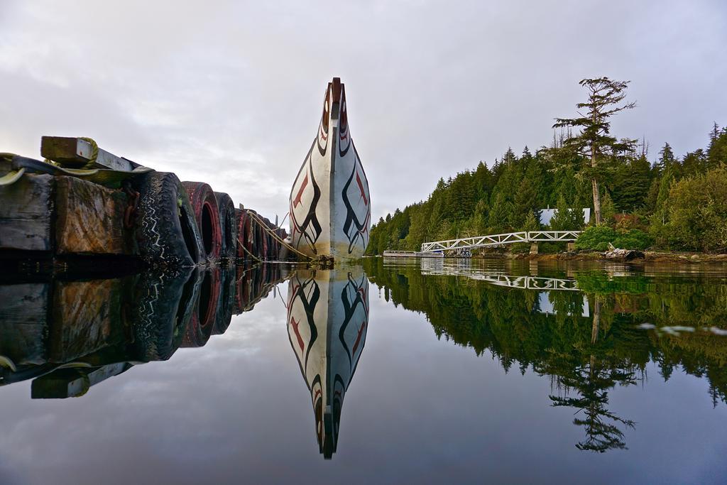 The Bamfield Motel Salmon Beach Exteriör bild